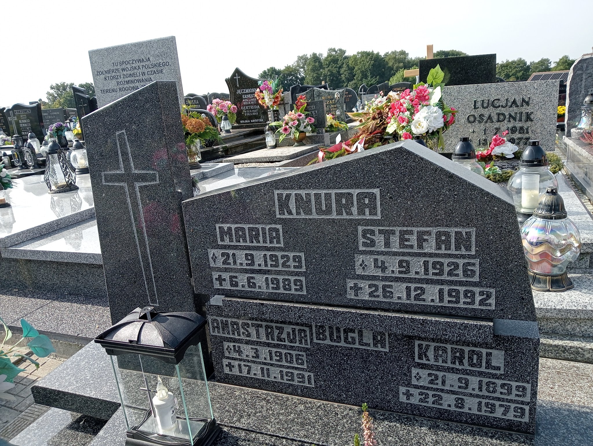 Stefan Knura 1926 Gorzyce - Grobonet - Wyszukiwarka osób pochowanych