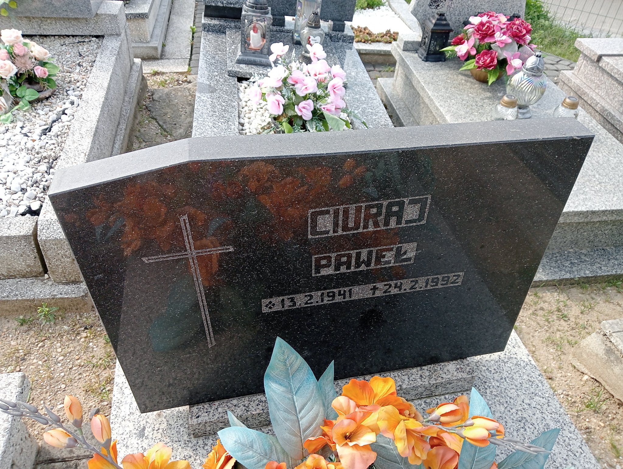 Paweł Ciuraj 1941 Gorzyce - Grobonet - Wyszukiwarka osób pochowanych