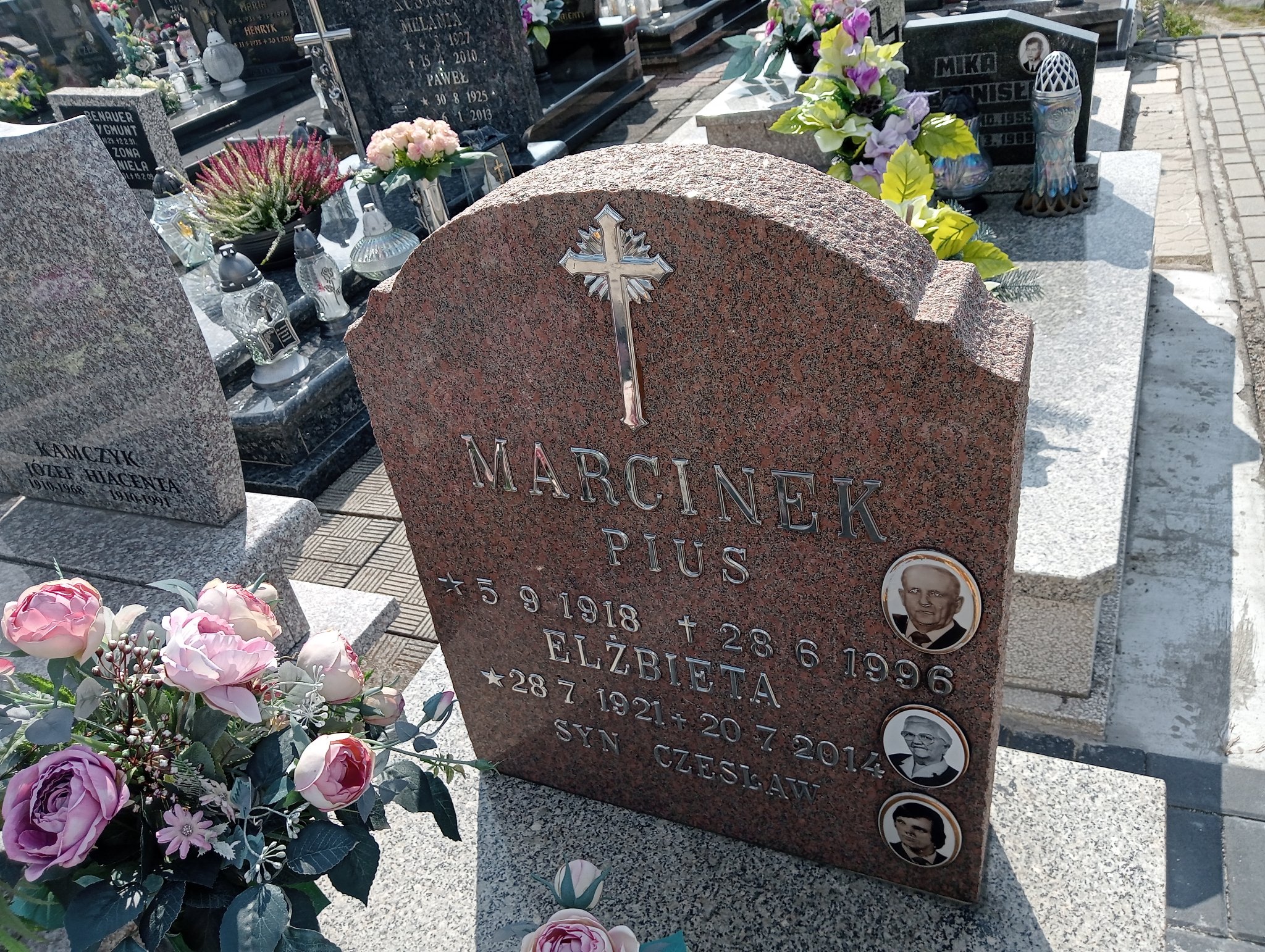 Czesław Marcinek Gorzyce - Grobonet - Wyszukiwarka osób pochowanych