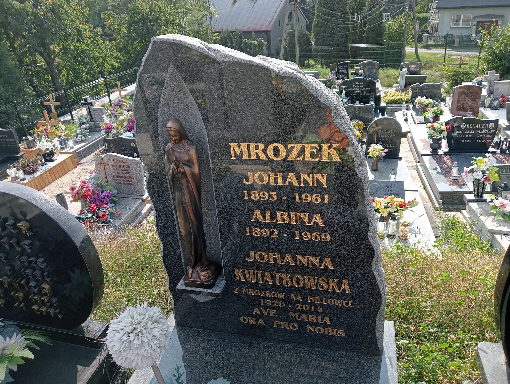 Joanna Kwiatkowska 1920 Gorzyce - Grobonet - Wyszukiwarka osób pochowanych