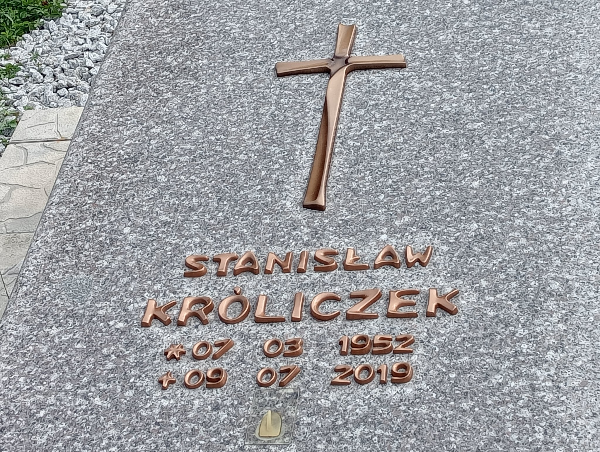 Stanisław Króliczek 1952 Gorzyce - Grobonet - Wyszukiwarka osób pochowanych