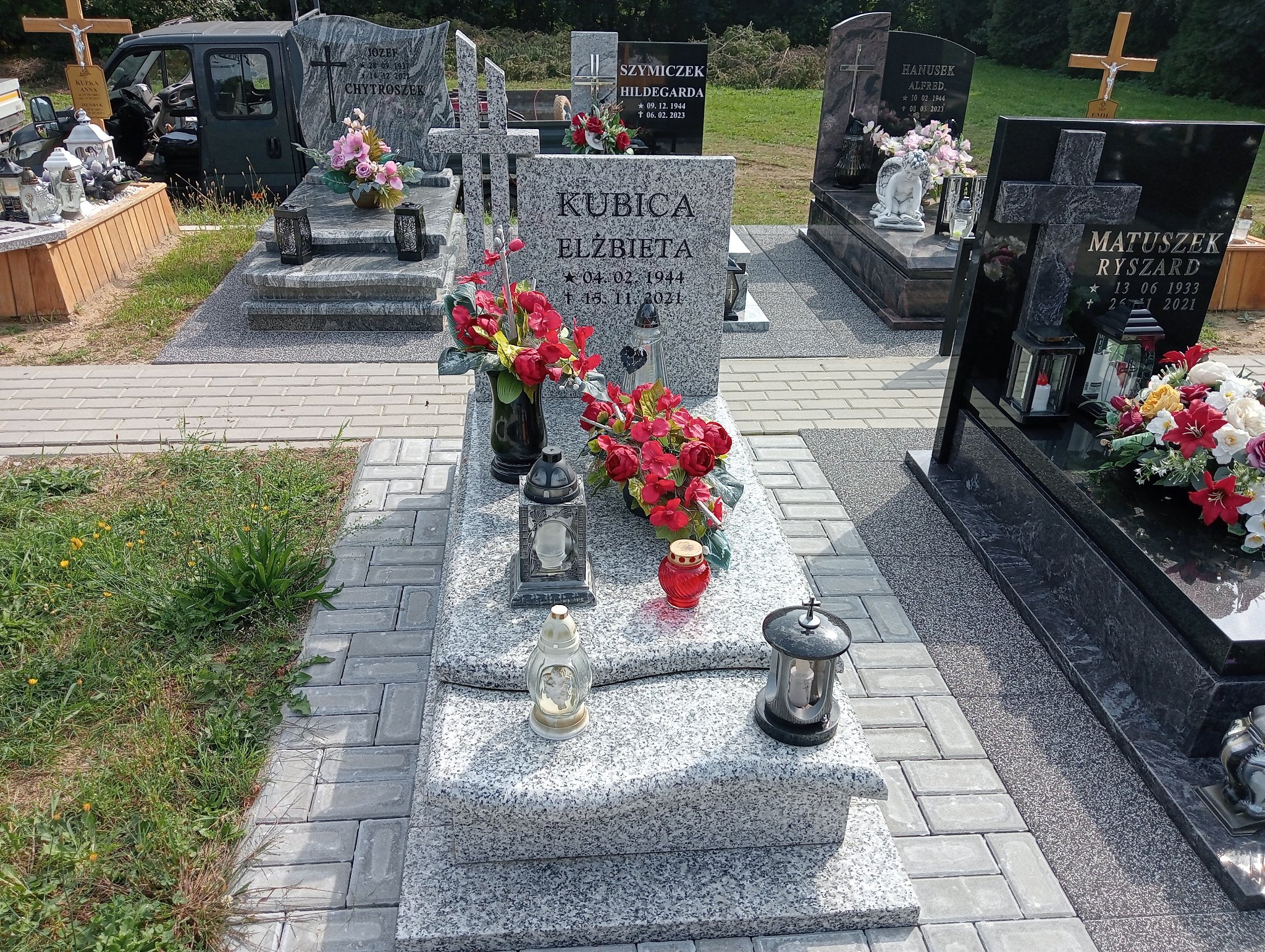 Grób Hubert Kubica