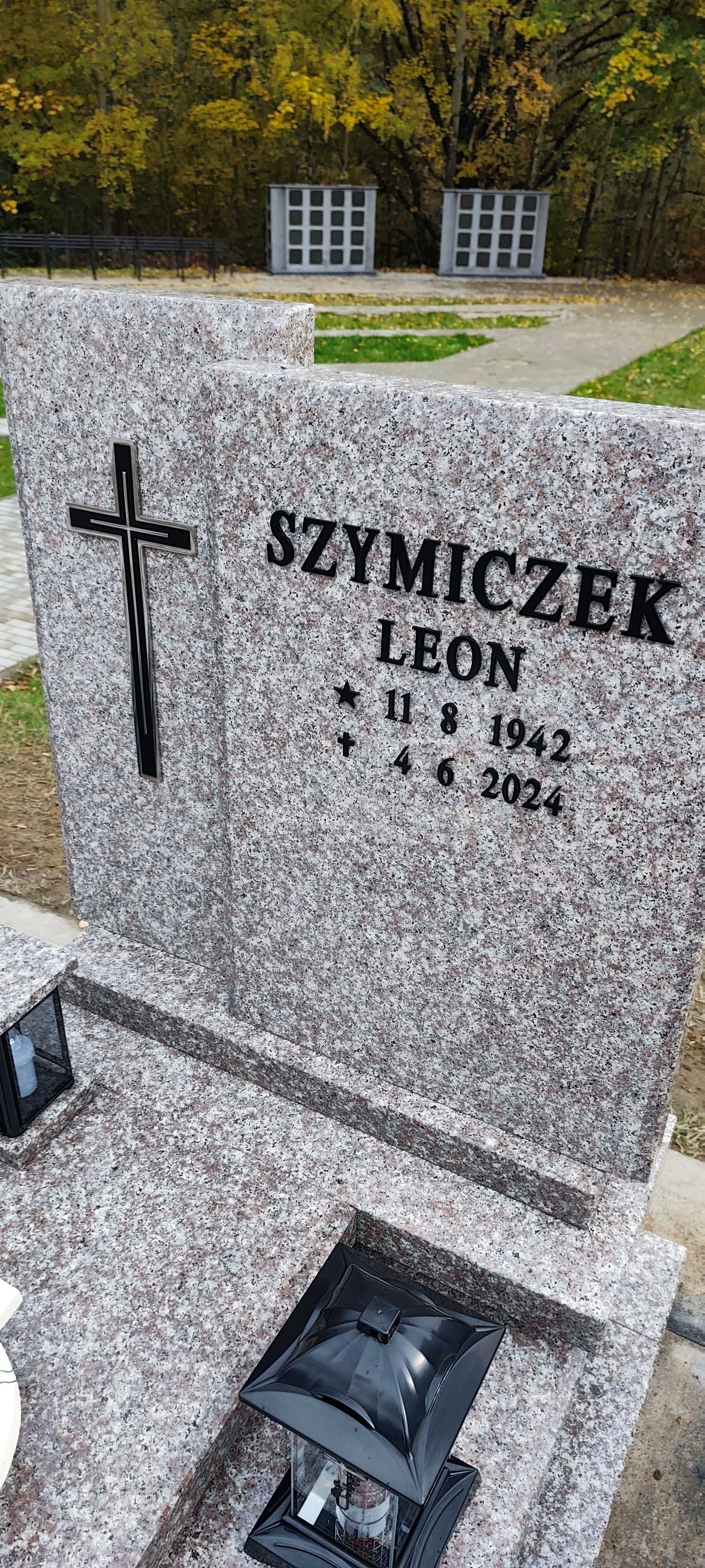 Grób Leon Szymiczek