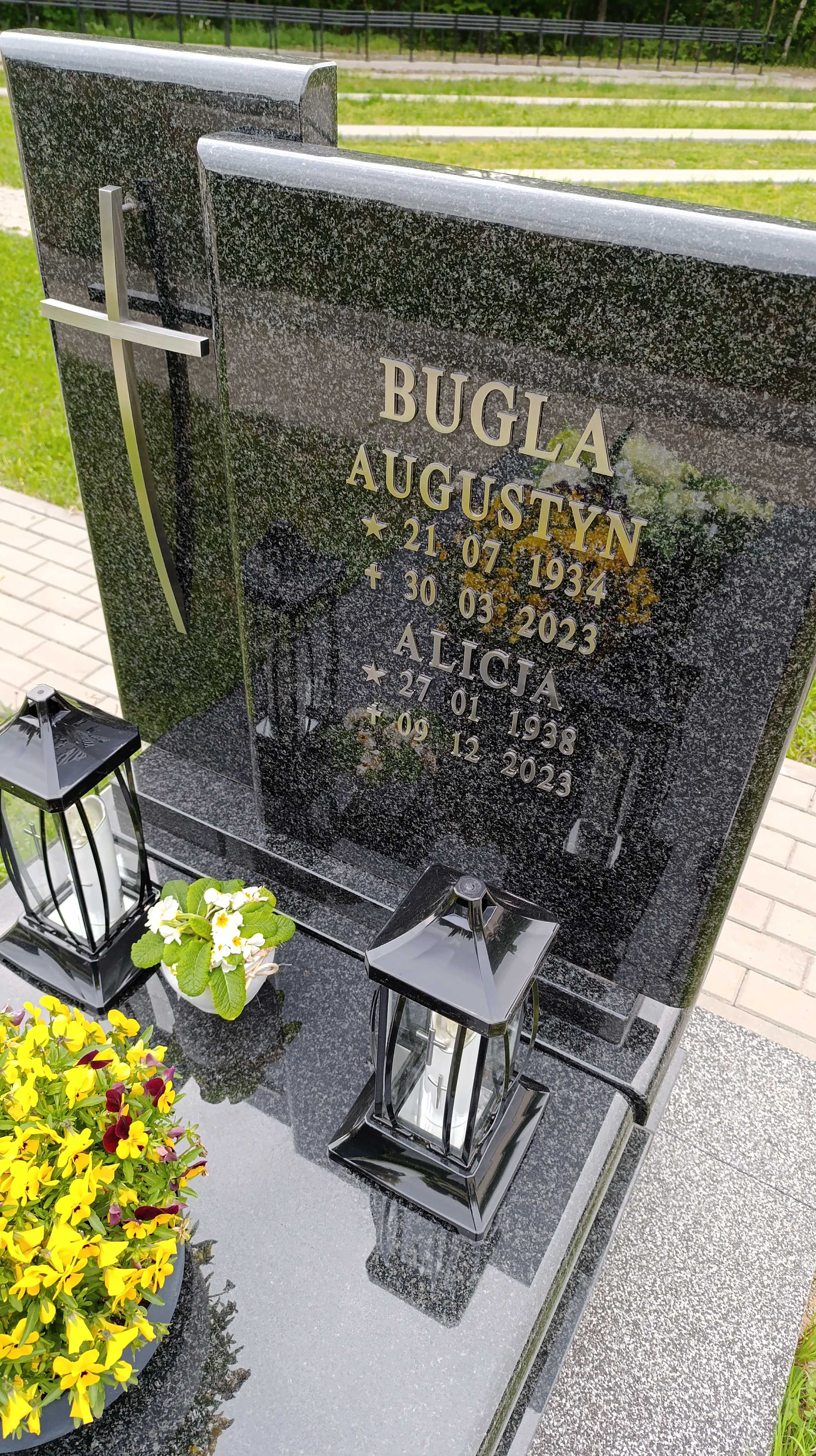 Grób Augustyn Bugla 